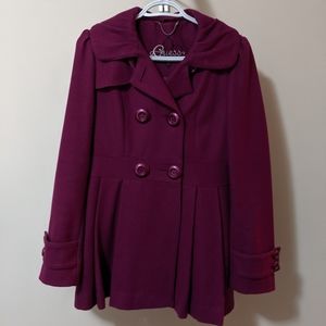 Guess Plum Peacoat